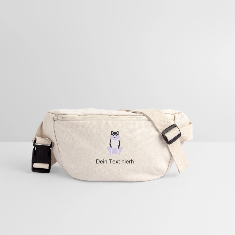 Stanley/Stella recycelte Gürteltasche - Naturweiß