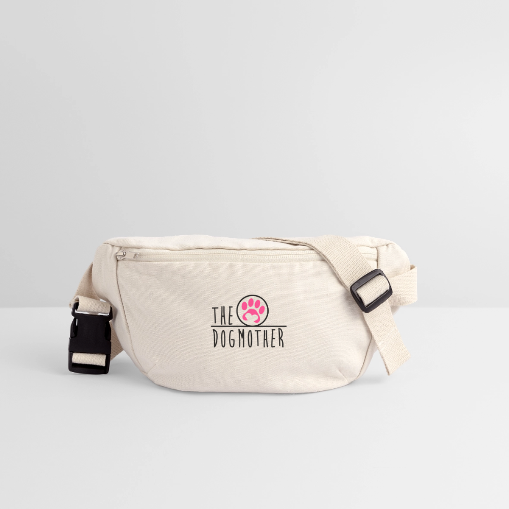 "Doggy Bag" - Hundetasche | recycelte Gürteltasche - Naturweiß