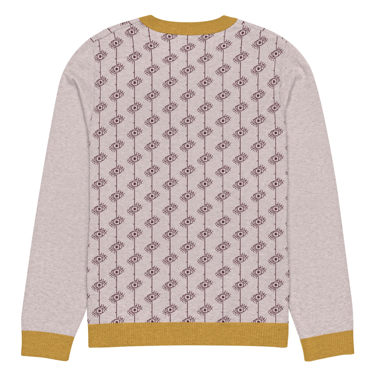 Klassischer Strickpullover mit Rundhalsausschnitt