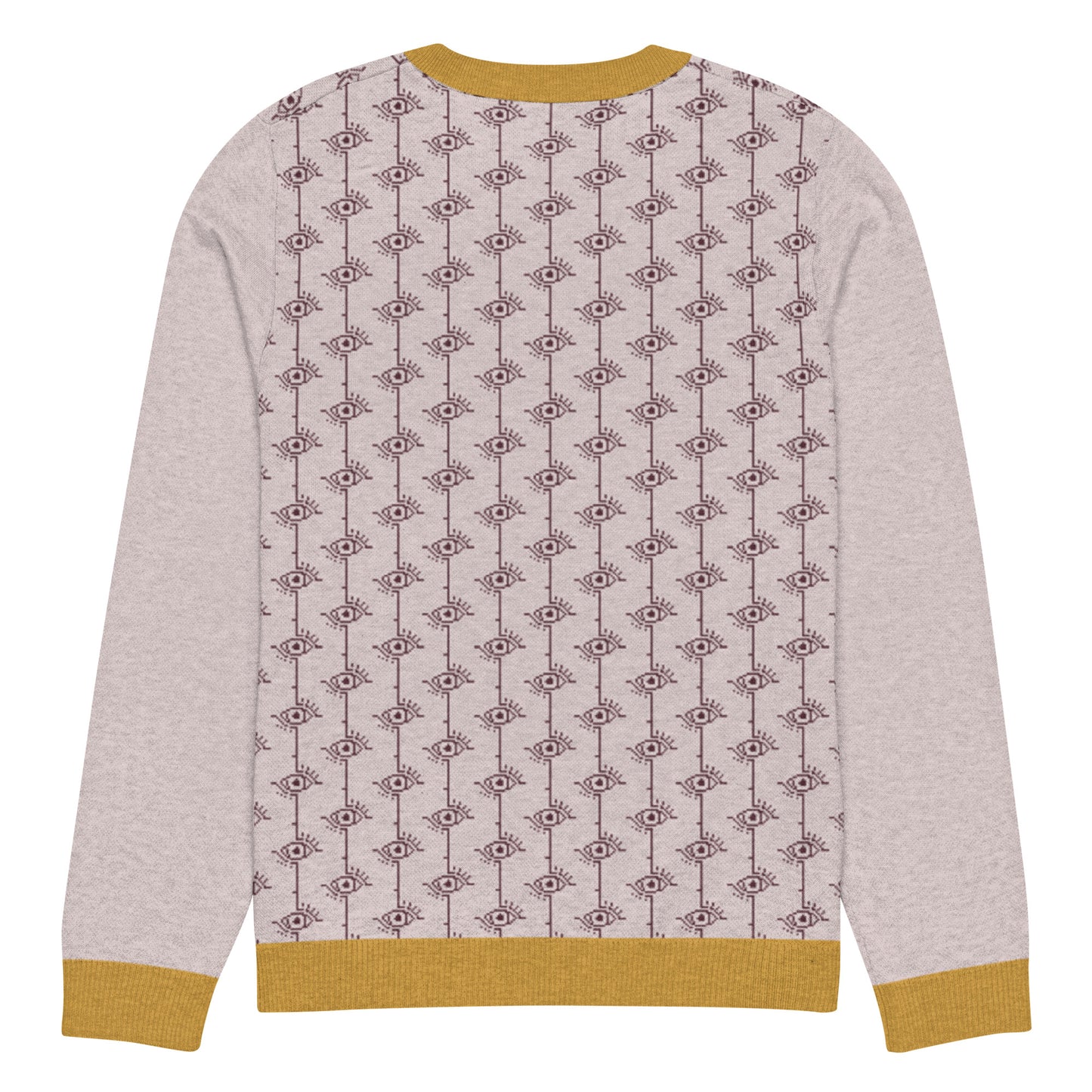 Klassischer Strickpullover mit Rundhalsausschnitt