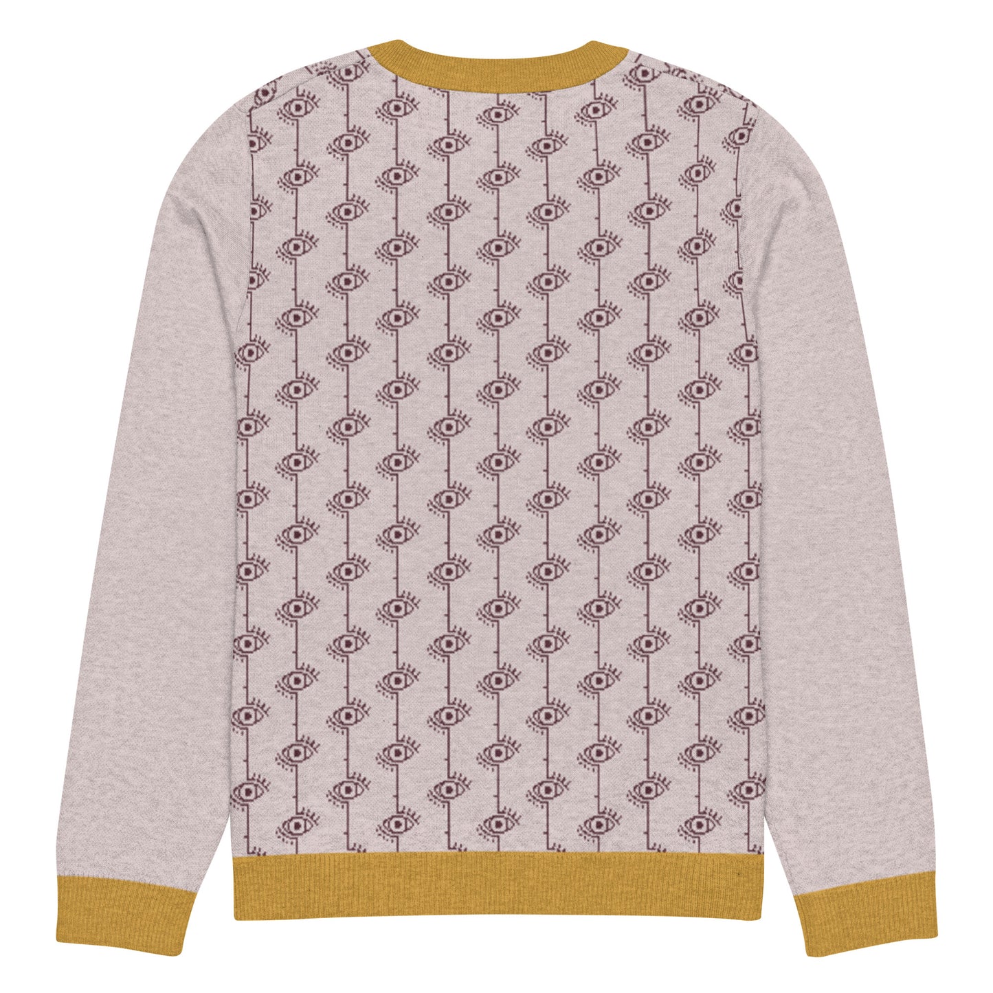 Klassischer Strickpullover mit Rundhalsausschnitt