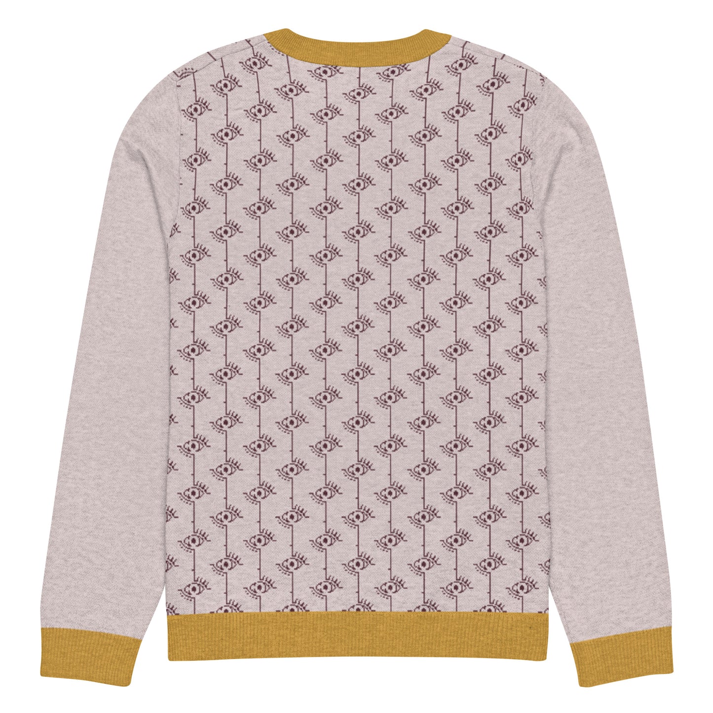 Klassischer Strickpullover mit Rundhalsausschnitt
