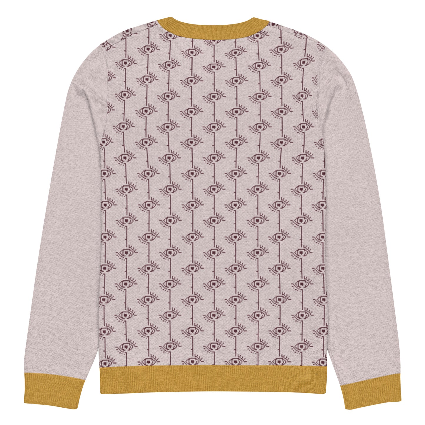Klassischer Strickpullover mit Rundhalsausschnitt