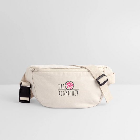 "Doggy Bag" - Hundetasche | recycelte Gürteltasche - Naturweiß