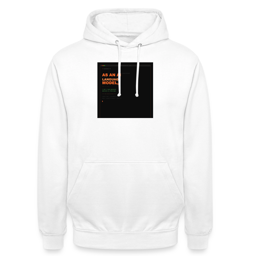 As an AI Language Model... T-Shirt — Weiß