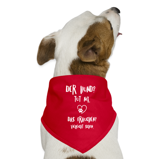 Hunde-Bandana - Rot