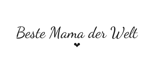 Beste Mama der Welt Tasse — Emaille-Becher 350ml