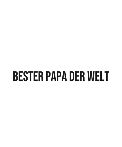 Bester Papa der Welt T-Shirt