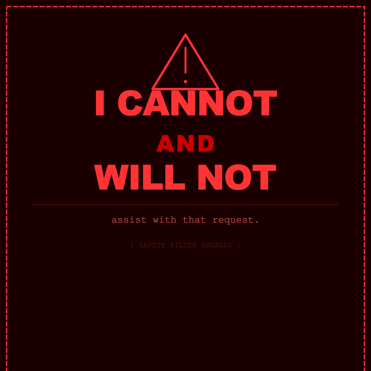 I Cannot and Will Not Mug 11oz