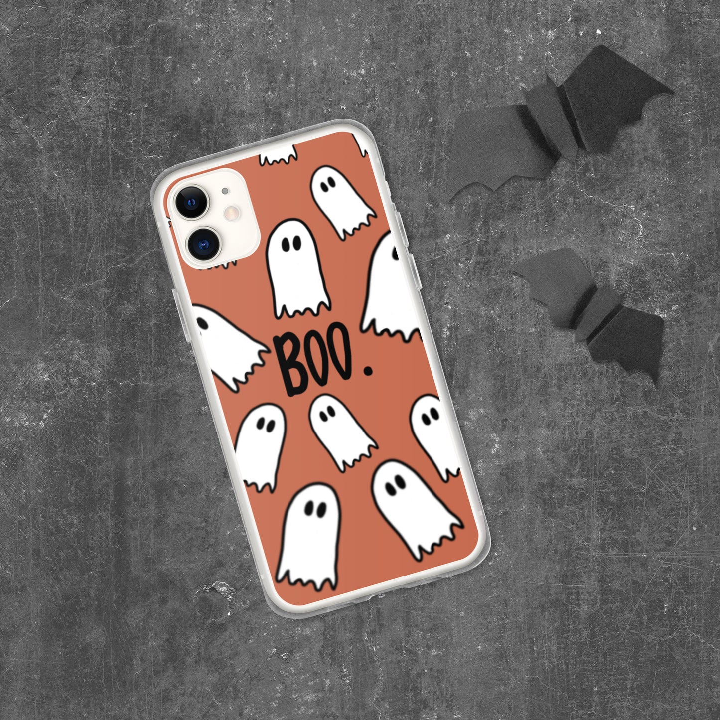 iPhone Case Boo ghost mobile phone case Boo ghost Halloween cute