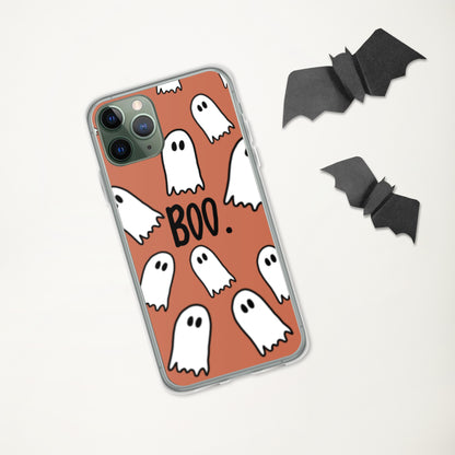 iPhone Case Boo ghost mobile phone case Boo ghost Halloween cute