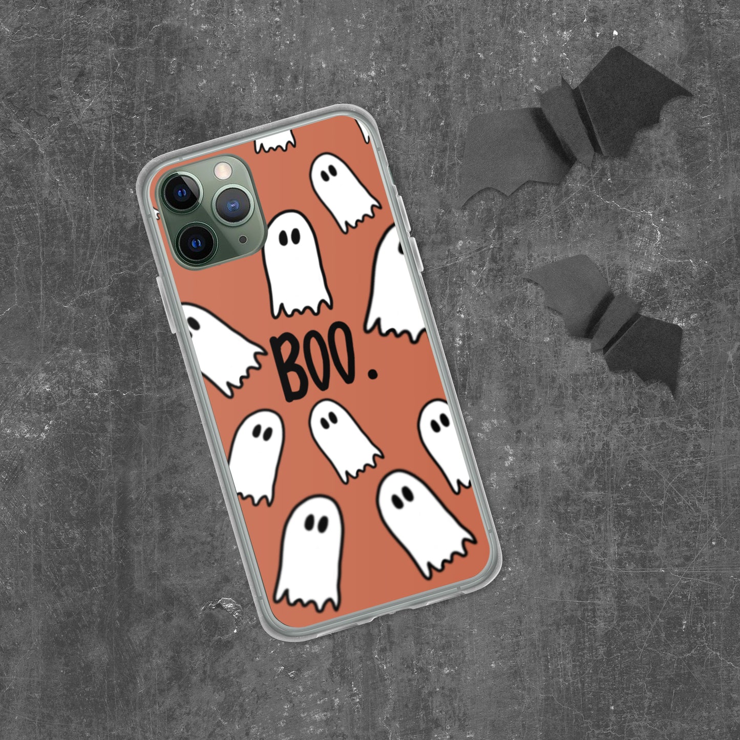 iPhone Case Boo ghost mobile phone case Boo ghost Halloween cute