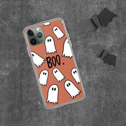 iPhone Case Boo ghost mobile phone case Boo ghost Halloween cute