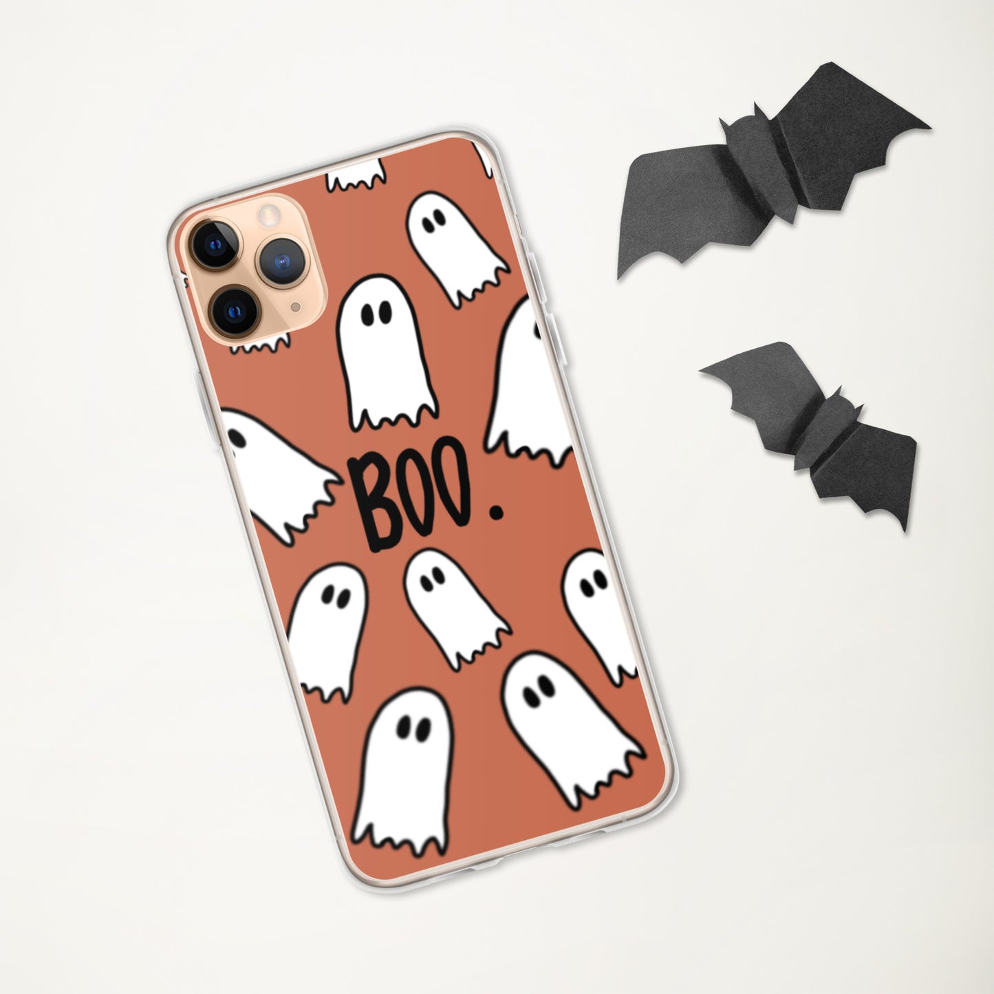 iPhone Case Boo ghost mobile phone case Boo ghost Halloween cute