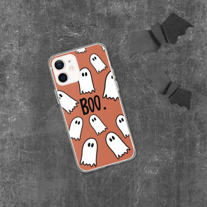 iPhone Case Boo ghost mobile phone case Boo ghost Halloween cute