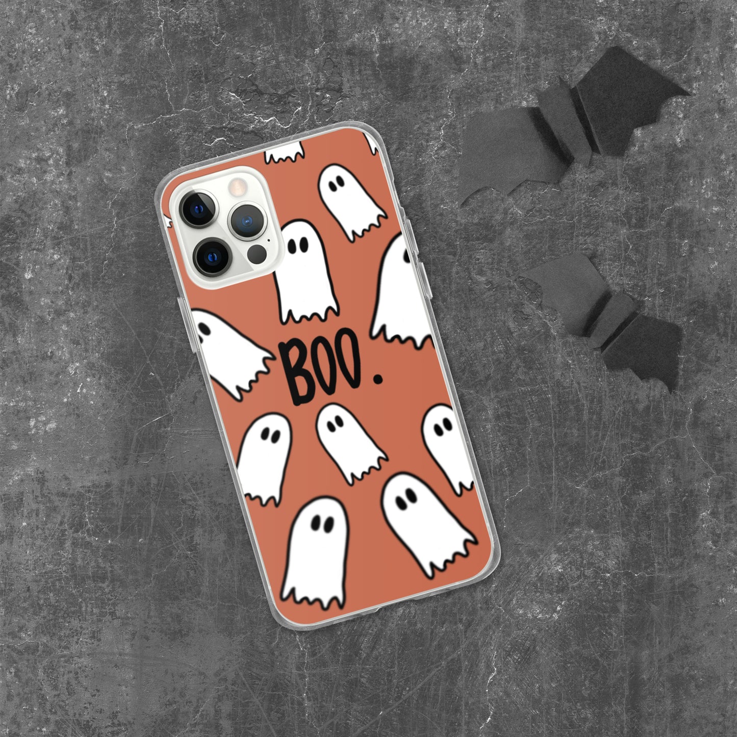 iPhone Case Boo ghost mobile phone case Boo ghost Halloween cute