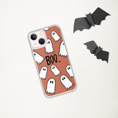 iPhone Case Boo ghost mobile phone case Boo ghost Halloween cute