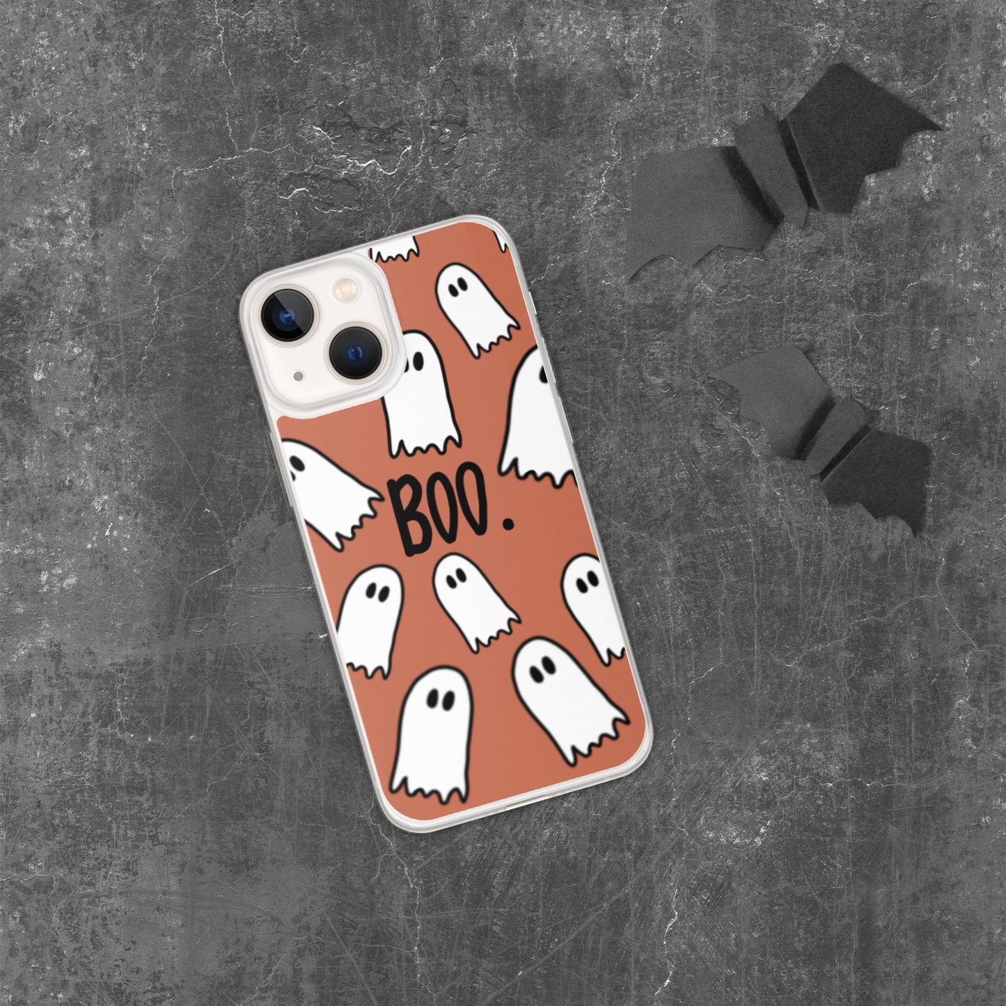 iPhone Case Boo ghost mobile phone case Boo ghost Halloween cute