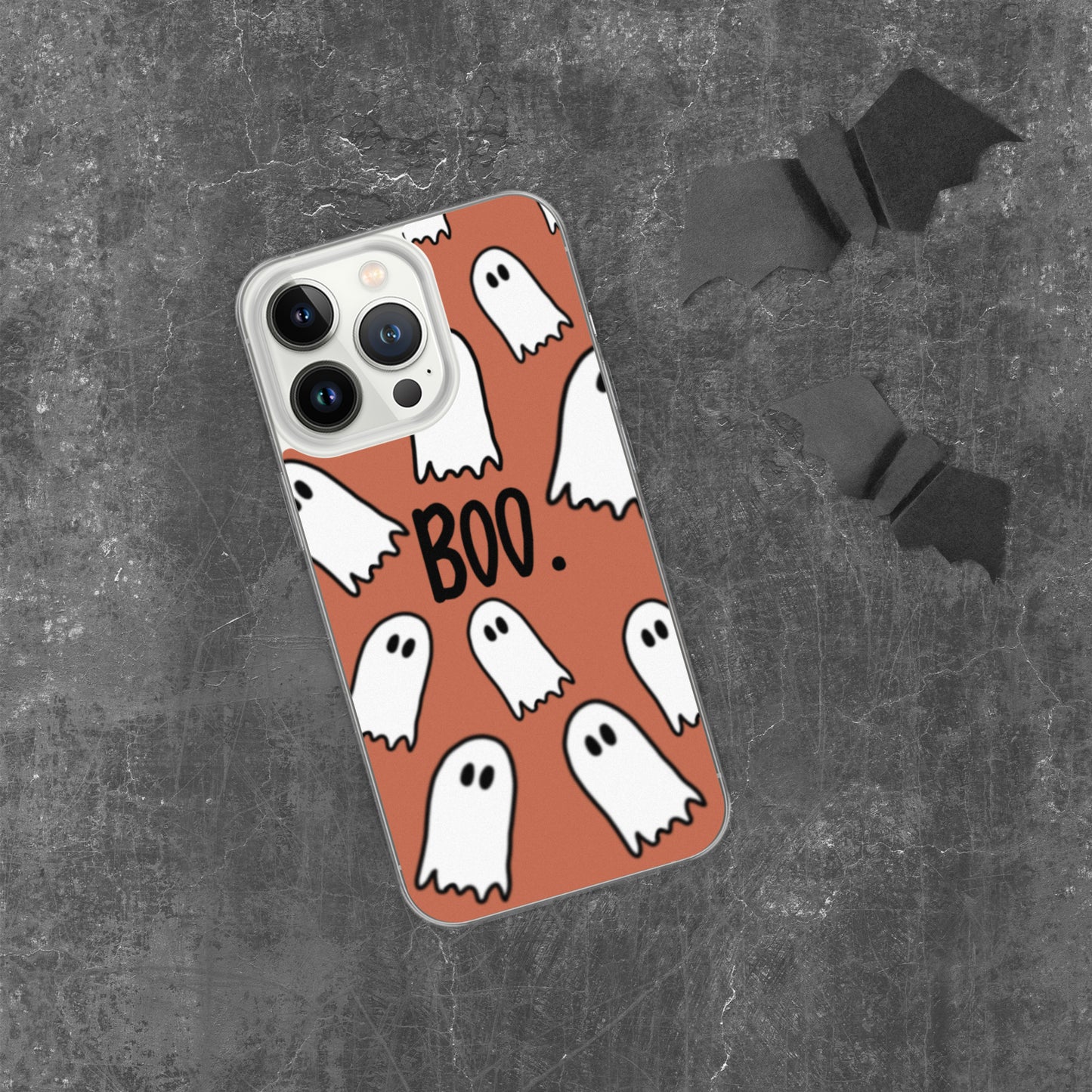 iPhone Case Boo ghost mobile phone case Boo ghost Halloween cute