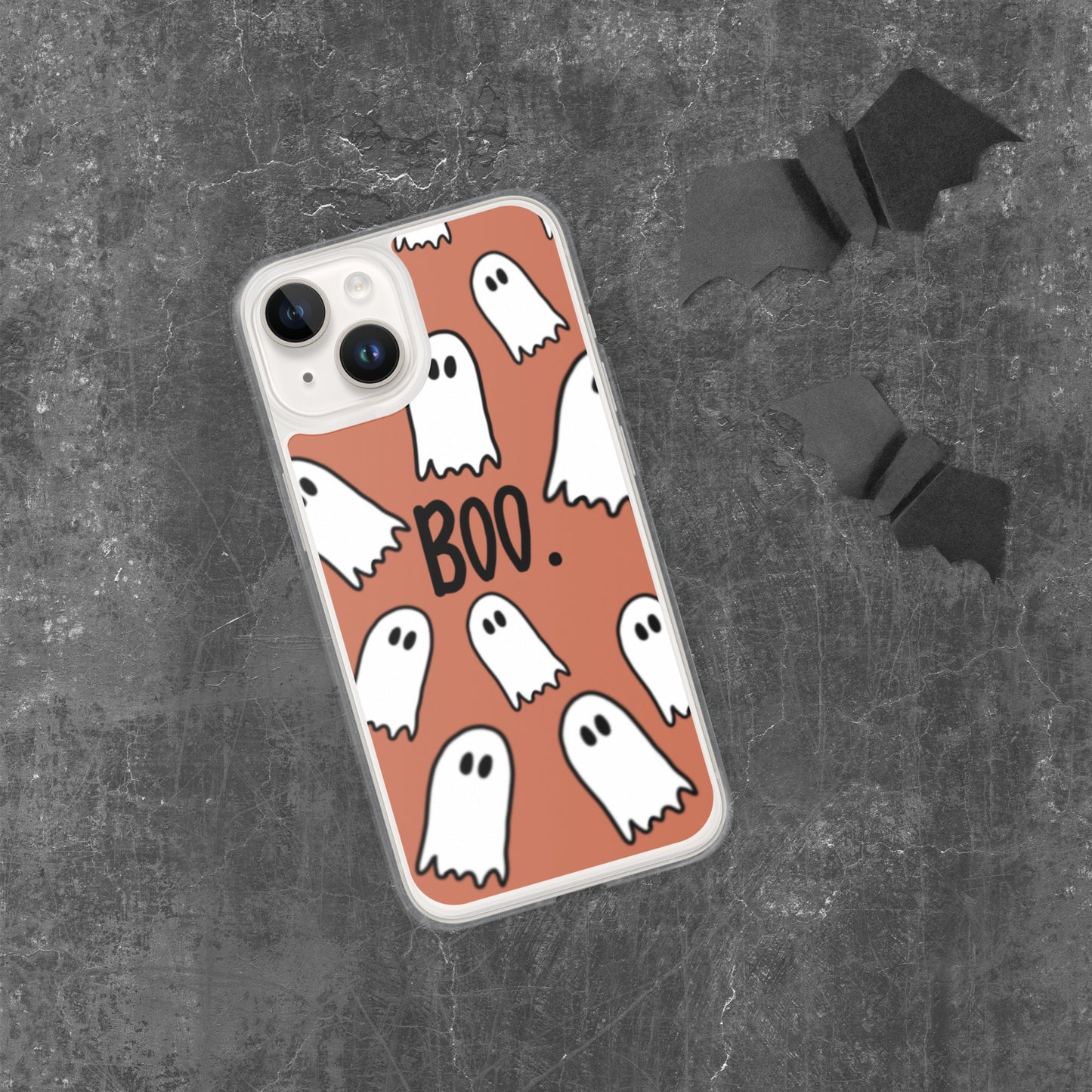 iPhone Case Boo ghost mobile phone case Boo ghost Halloween cute