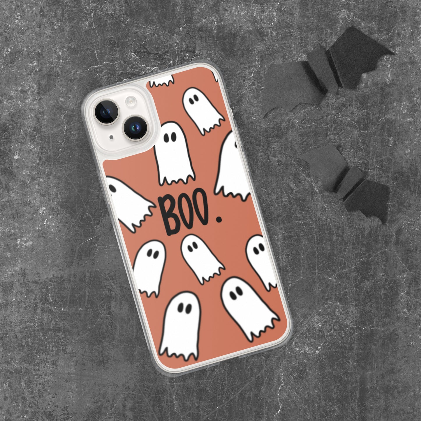 iPhone Case Boo ghost mobile phone case Boo ghost Halloween cute