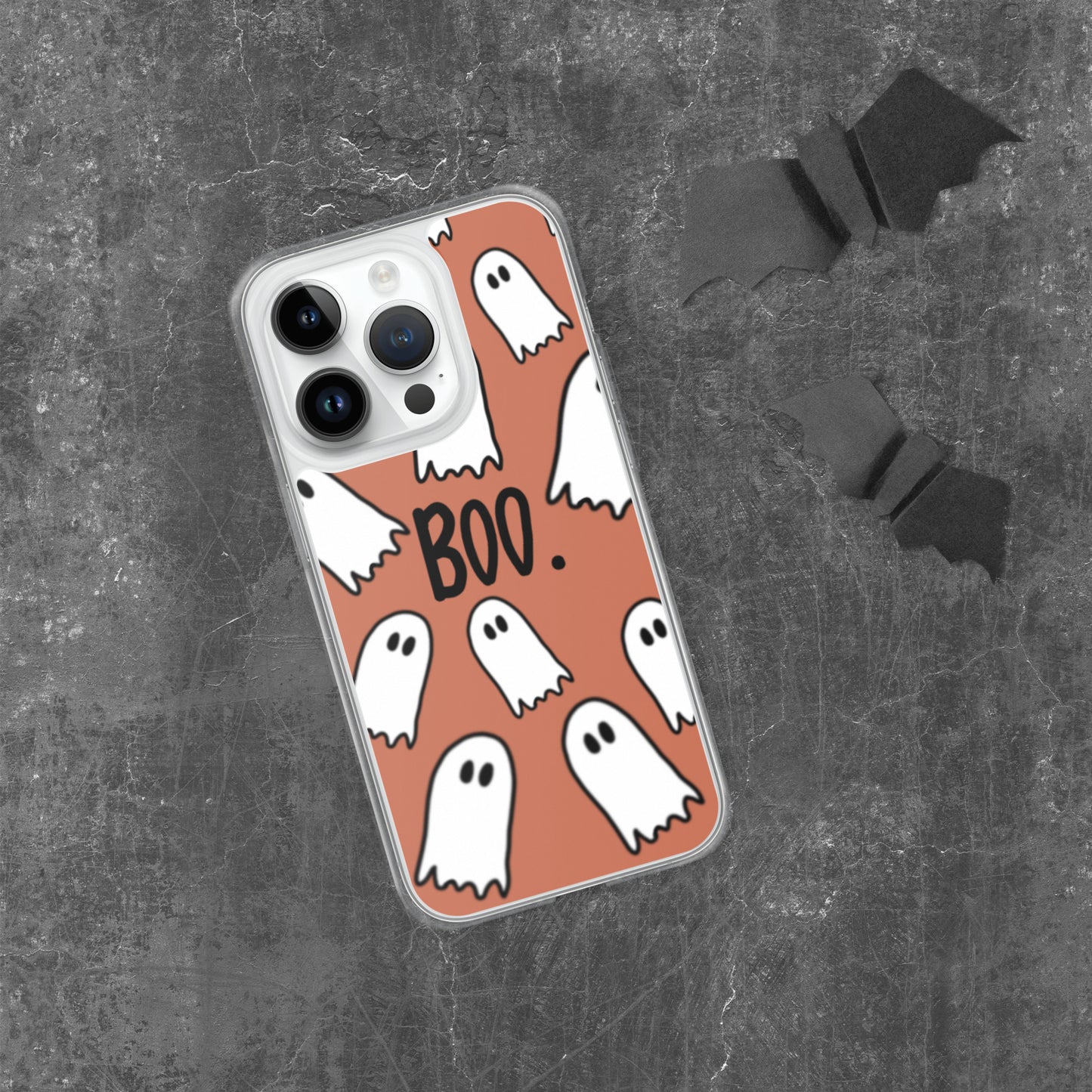 iPhone Case Boo ghost mobile phone case Boo ghost Halloween cute