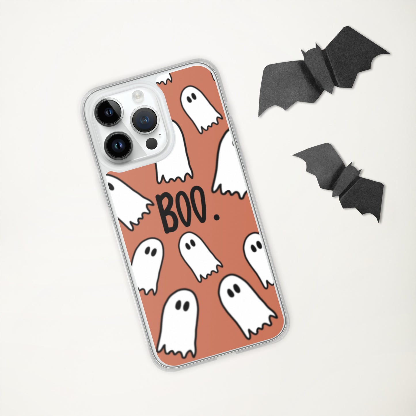 iPhone Case Boo ghost mobile phone case Boo ghost Halloween cute