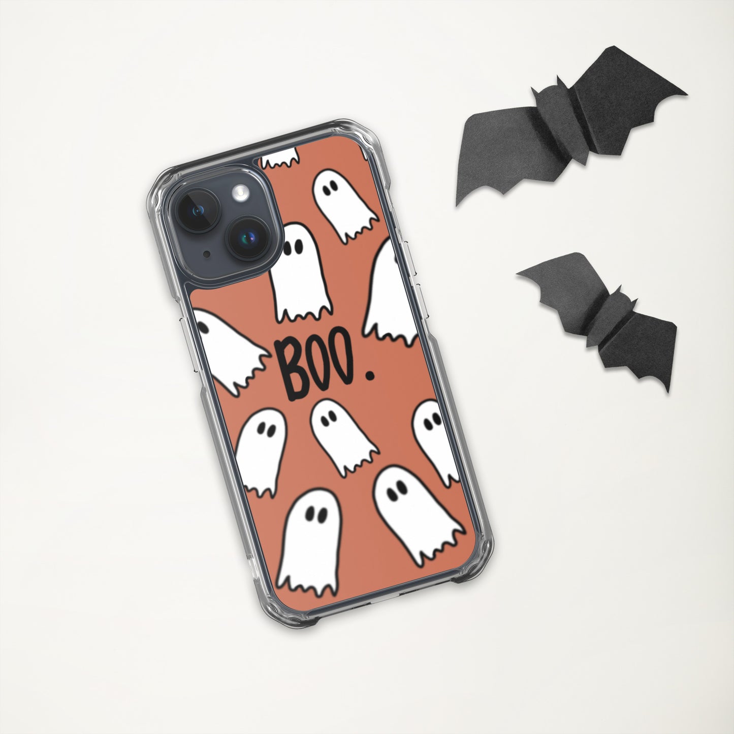 iPhone Case Boo ghost mobile phone case Boo ghost Halloween cute