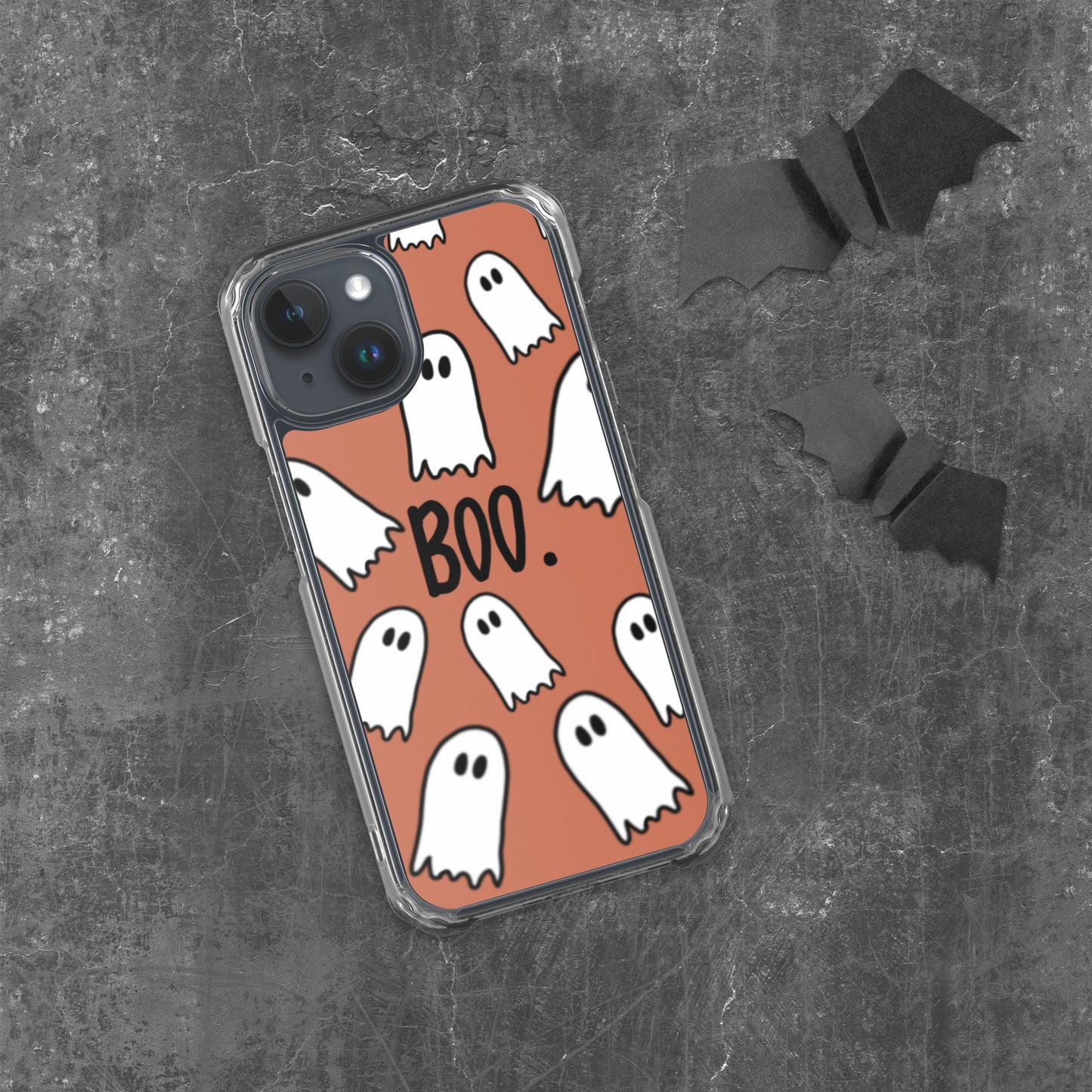 iPhone Case Boo ghost mobile phone case Boo ghost Halloween cute