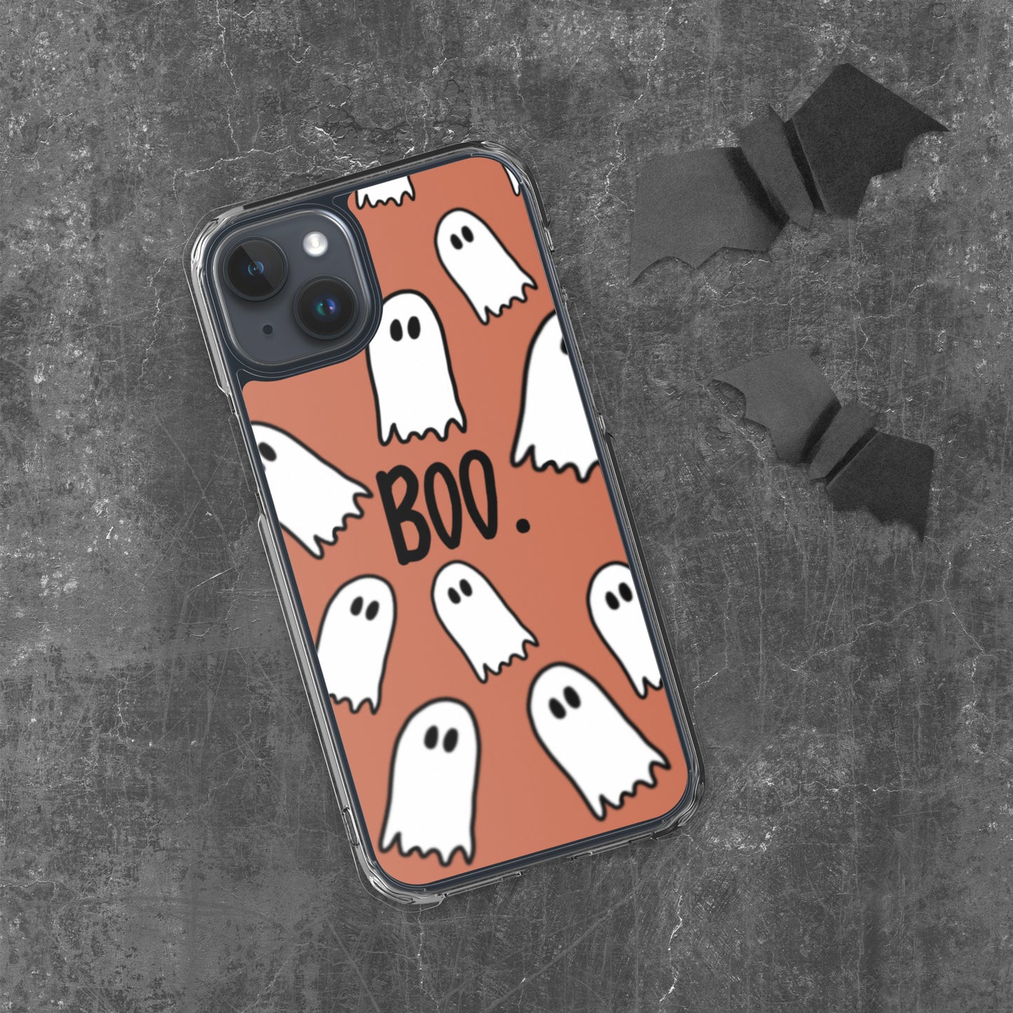 iPhone Case Boo ghost mobile phone case Boo ghost Halloween cute