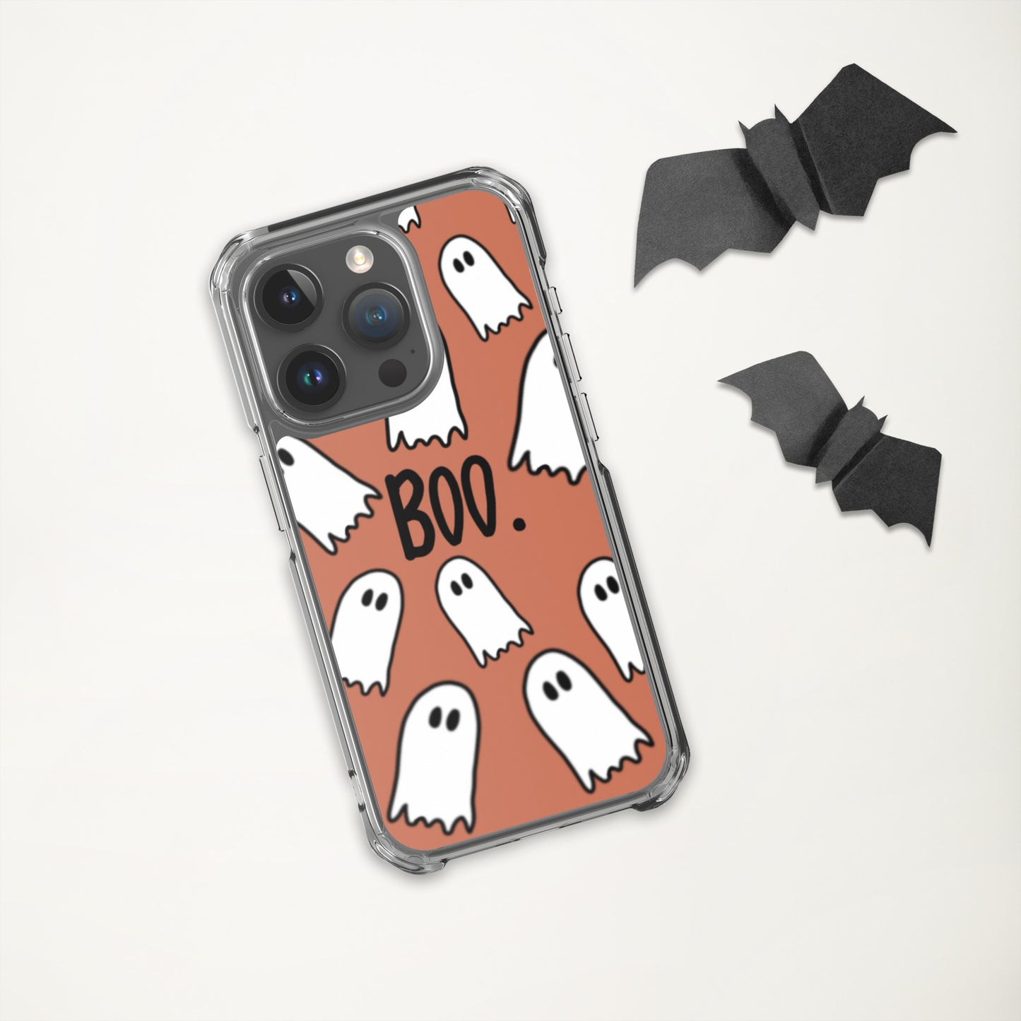 iPhone Case Boo ghost mobile phone case Boo ghost Halloween cute