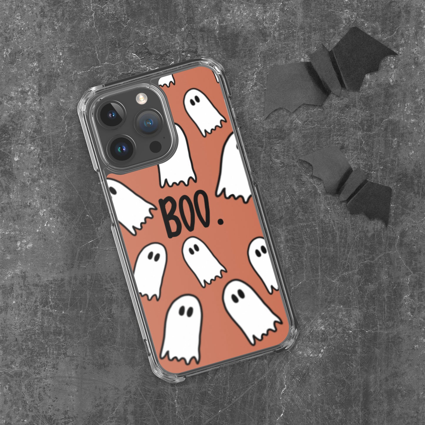 iPhone Case Boo ghost mobile phone case Boo ghost Halloween cute