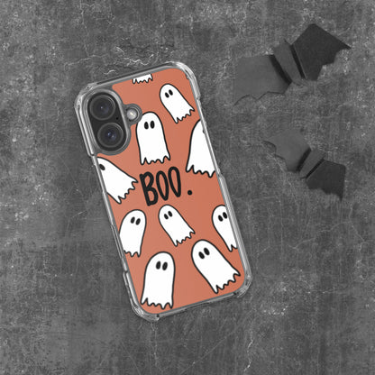 iPhone Case Boo ghost mobile phone case Boo ghost Halloween cute