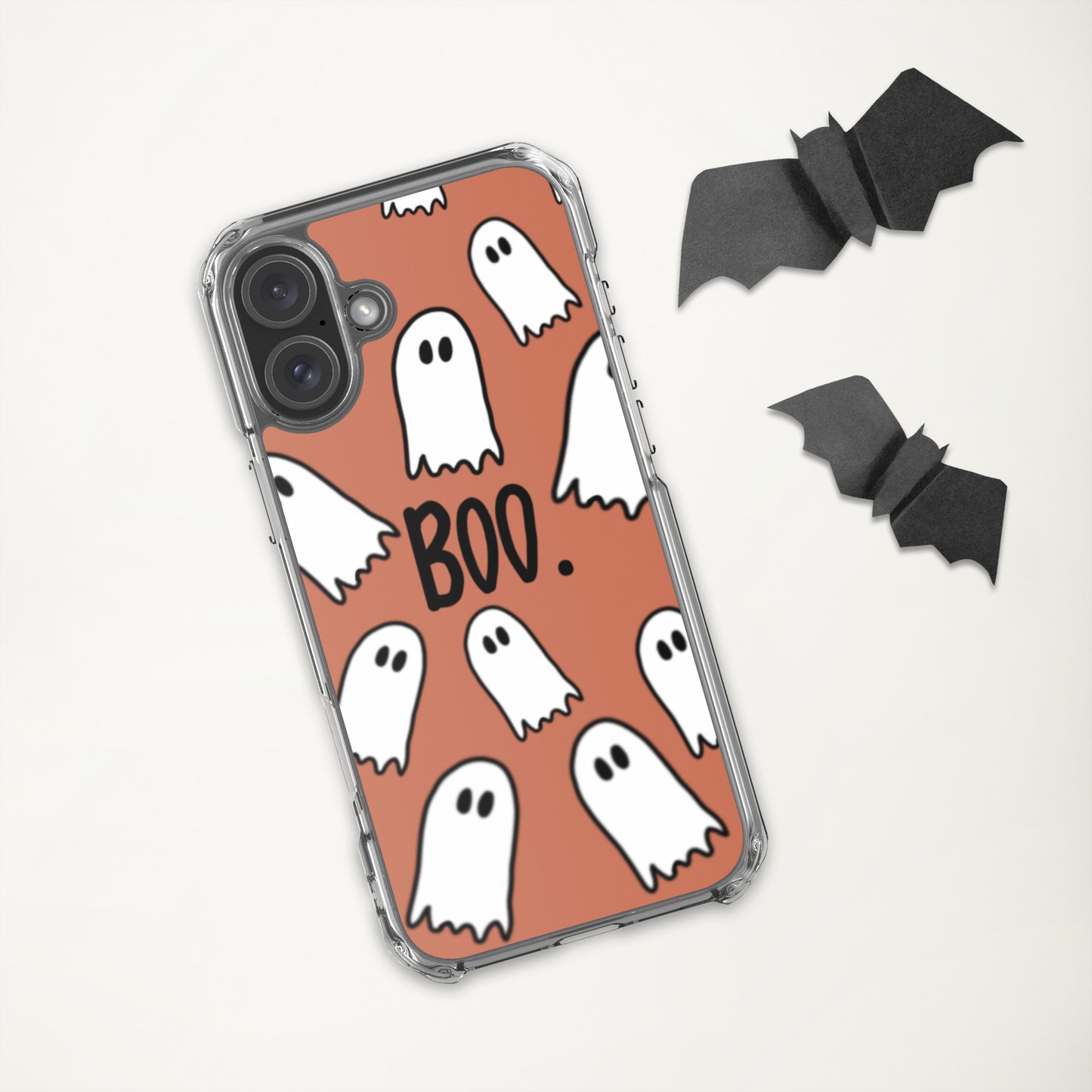 iPhone Case Boo ghost mobile phone case Boo ghost Halloween cute