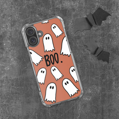 iPhone Case Boo ghost mobile phone case Boo ghost Halloween cute