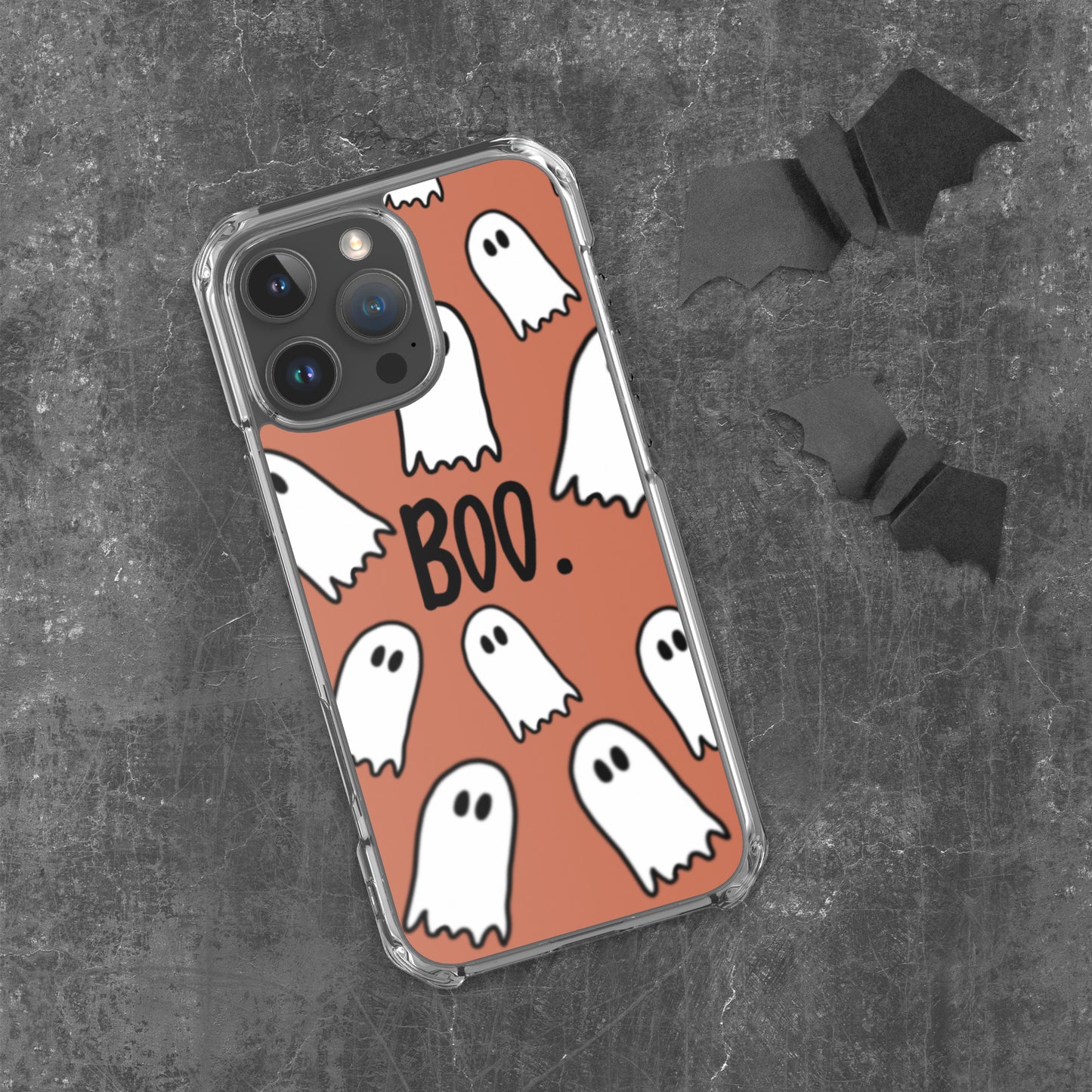 iPhone Case Boo ghost mobile phone case Boo ghost Halloween cute