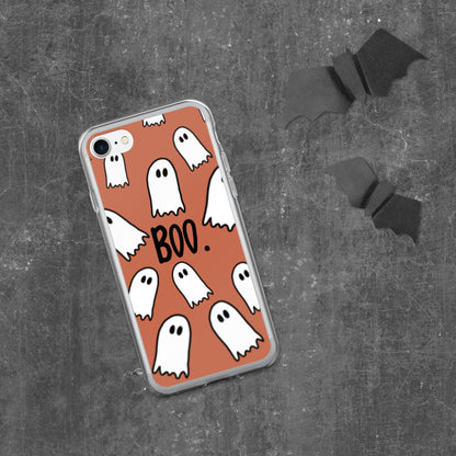 iPhone Case Boo ghost mobile phone case Boo ghost Halloween cute