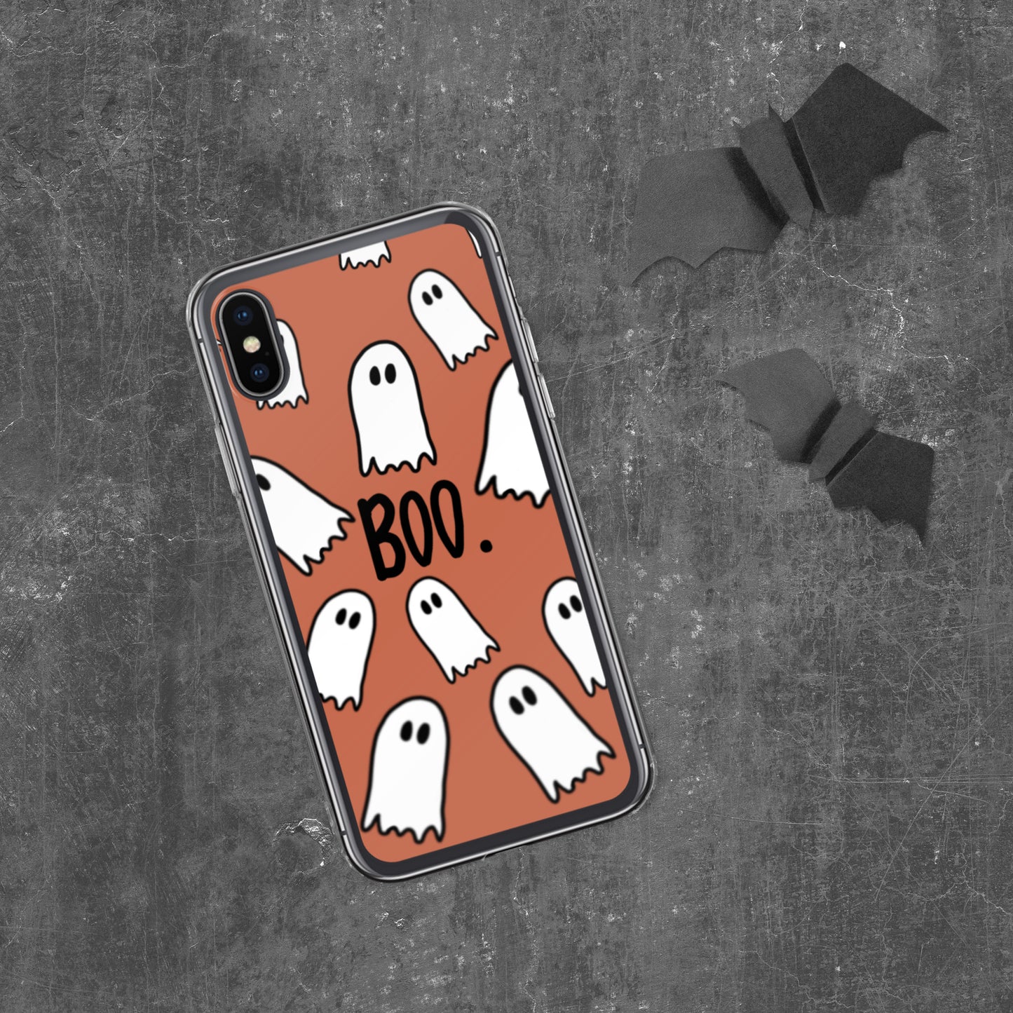 iPhone Case Boo ghost mobile phone case Boo ghost Halloween cute