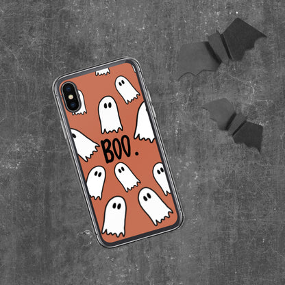 iPhone Case Boo ghost mobile phone case Boo ghost Halloween cute