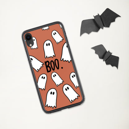 iPhone Case Boo ghost mobile phone case Boo ghost Halloween cute