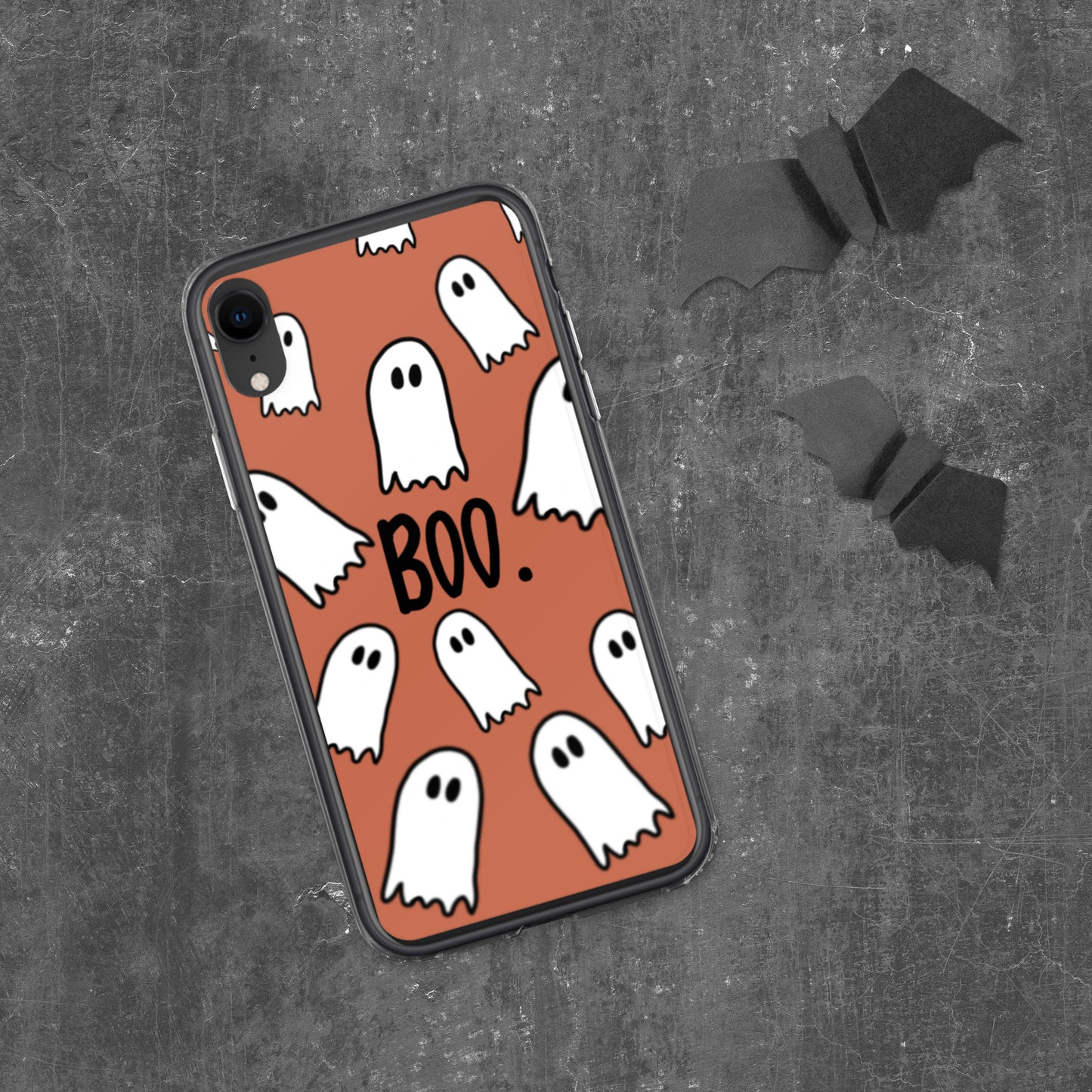 iPhone Case Boo ghost mobile phone case Boo ghost Halloween cute