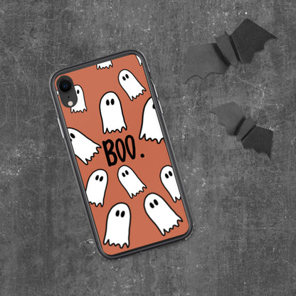 iPhone Case Boo ghost mobile phone case Boo ghost Halloween cute