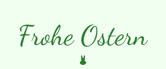 Frohe Ostern Tasse — Emaille-Becher 350ml